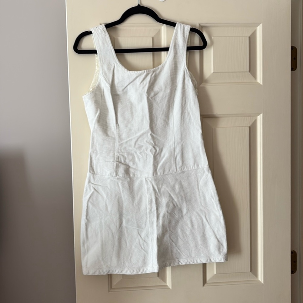 Vintage white mini dress